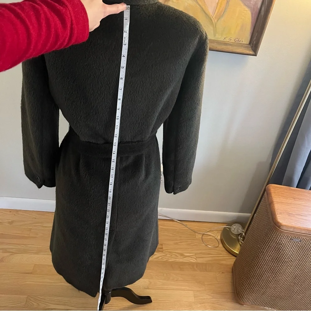 Max Mara Alpaca Belted Coat - Picture 10 of 15